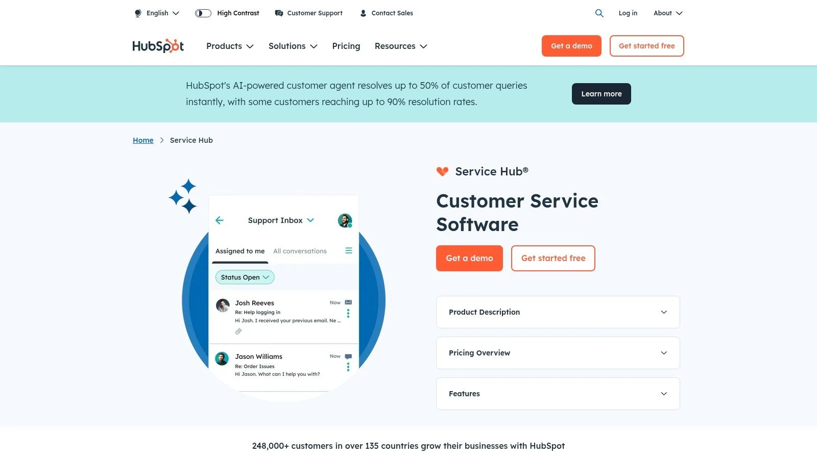 HubSpot Service Hub