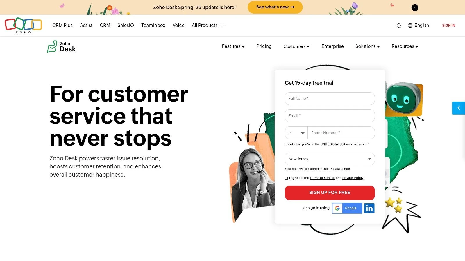 Zoho Desk